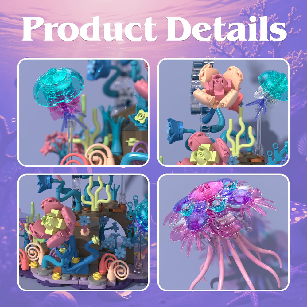 Youeefy Jellyfish Kit designed for ages 14plus for teens and adults
