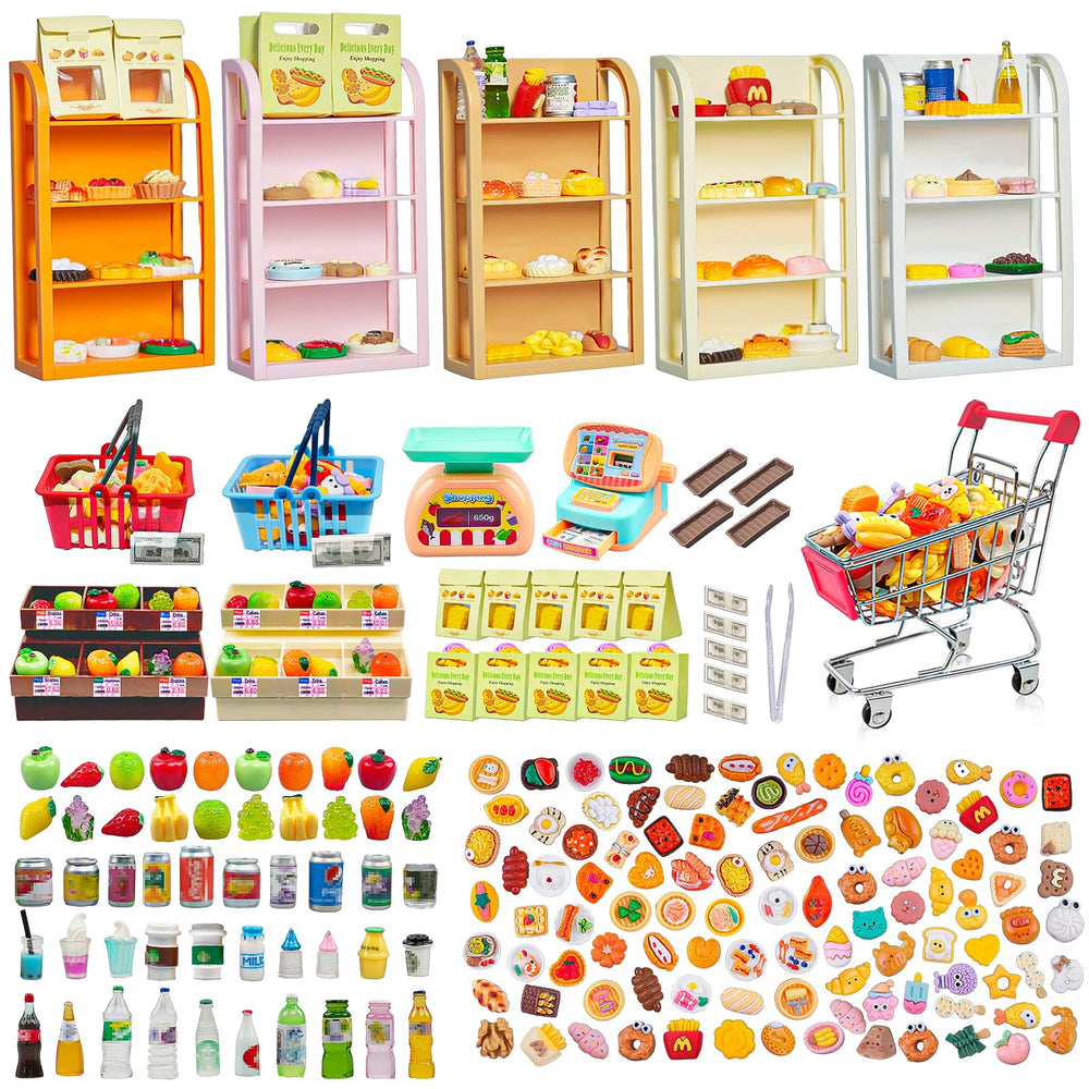 YOUHORYA 183Mini shopping cart for imaginative store play