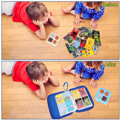 YouKnow Angled Sleeve design helps kids insert cards easily.