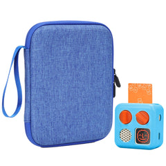 YouKnow Card Binder Blue holds up to 96 Yoto cards for organized travel.