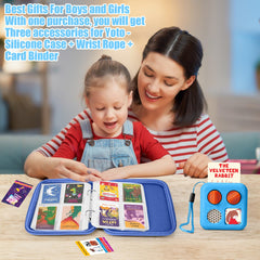 YouKnow Zipper Closure provides secure, quick access to Yoto cards.