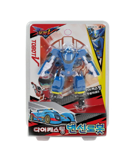 YOUNGTOY TOBOT V Mini Speed A Type transform toy from car for imaginative play