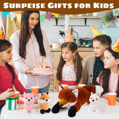 Youthfuljive fox plush set baby 1 provides a soft play companion.