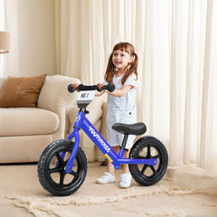 Customizable plate on Youthkkee balance bike for personal touch