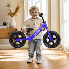 Non-slip grips on Youthkkee balance bike for secure steering