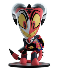 Youtooz Blitzo figure blue book detail adds character