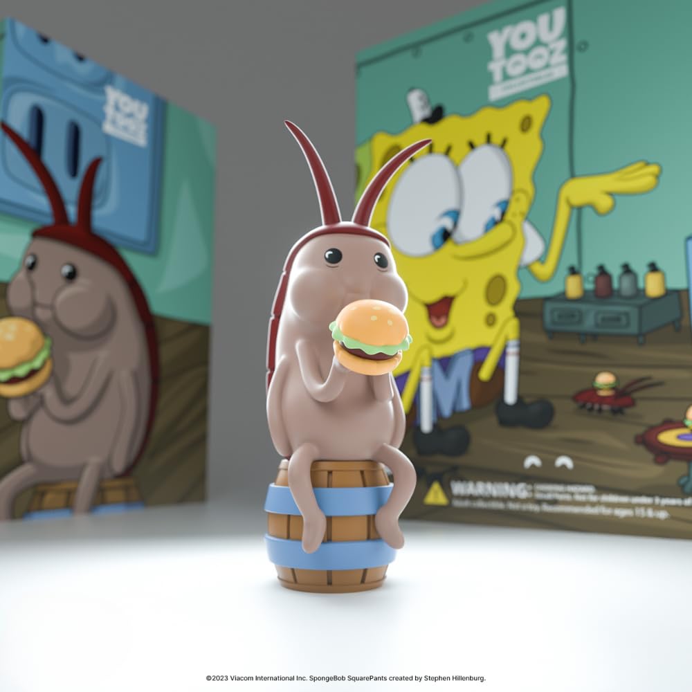 Youtooz cockroach collectible gift for SpongeBob fans and collectors