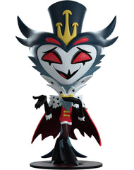 Top hat detail with gold crown on Youtooz Stolas.