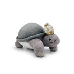 Youtooz Miriel plush shell and body contrast, desk centerpiece ready.