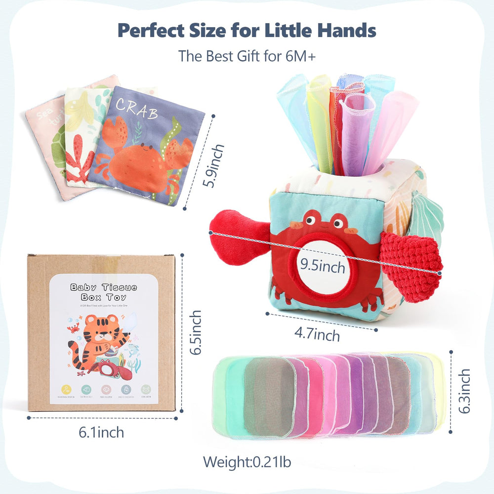 Youuys Crab Claws Sounds create varied auditory cues for interactive fun.