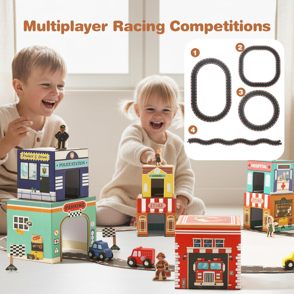 Youuys hospital nesting scene fosters storytelling and vocabulary through child-friendly play.