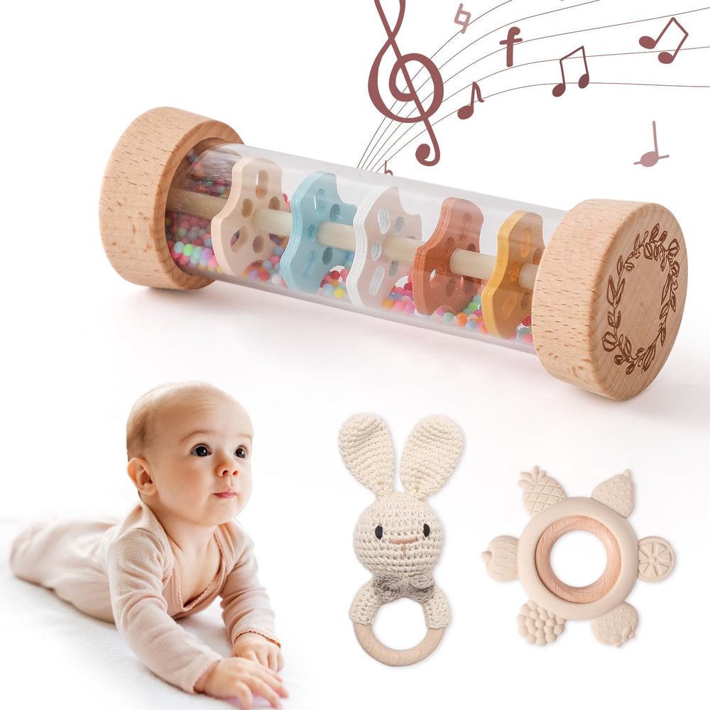 Youuys portable set fits tiny hands and travels easily for outings.