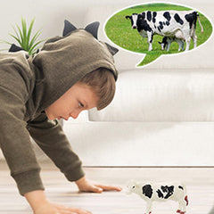 Yowlieu horse figurine poses dynamically for farm scenes