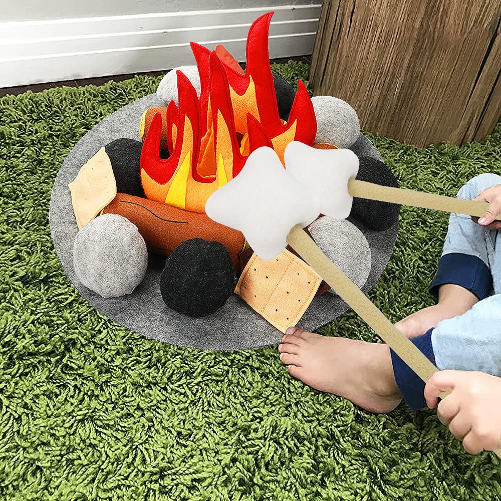 Yowlieu kids imaginative camping play area sparks creative adventures at home.