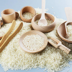 Yowlieu wooden sensory bin bowls great for scooping and sorting sensory materials