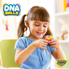YoYa DNA Balls multicolor balls showcasing color variety in the three-pack