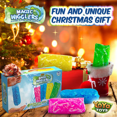 YoYa Toys Magic Wigglers Water Snake in use boosts hand dexterity for play