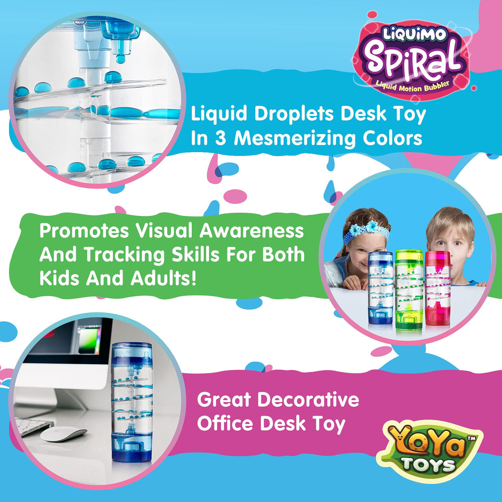 Packaging for YoYa Toys Liquimo Spiral triple timer gift box