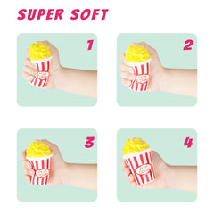YOYI slow rising donut squishy promotes stress relief through gentle squeezing.