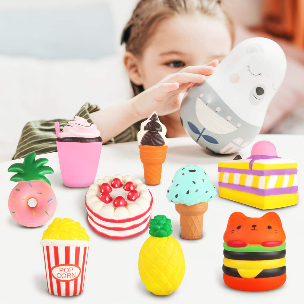 YOYI slow rising ice cream squishy cools nerves with satisfying slow rebound.