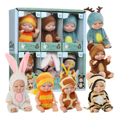 YOYOExment mini doll wearing bee outfit for imaginative play and caring themes