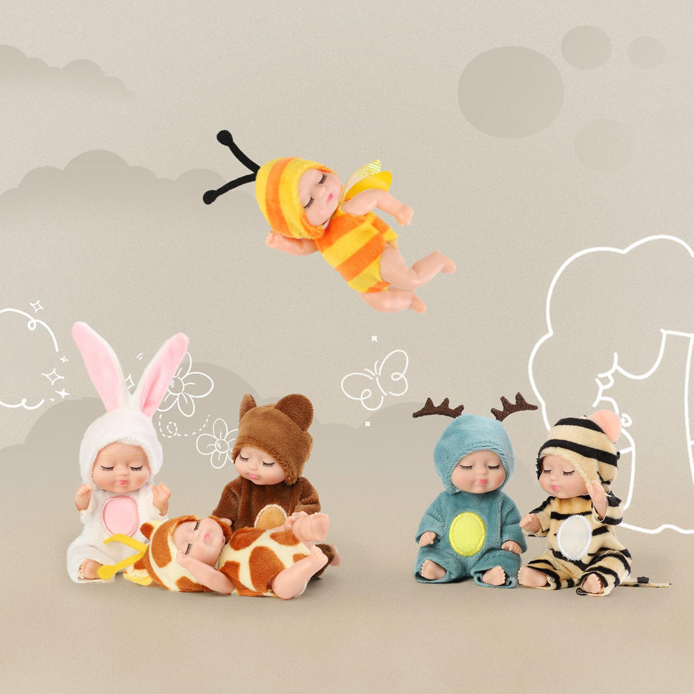 YOYOExment tiger outfit mini doll adds adventurous play moments