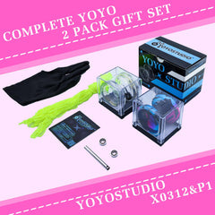 YOYOSTUDIO clear yoyo case for organized storage and transport.