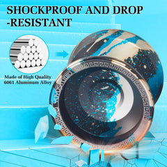 YOYOSTUDIO T16 fluorescent green strings brighten tricks and visibility