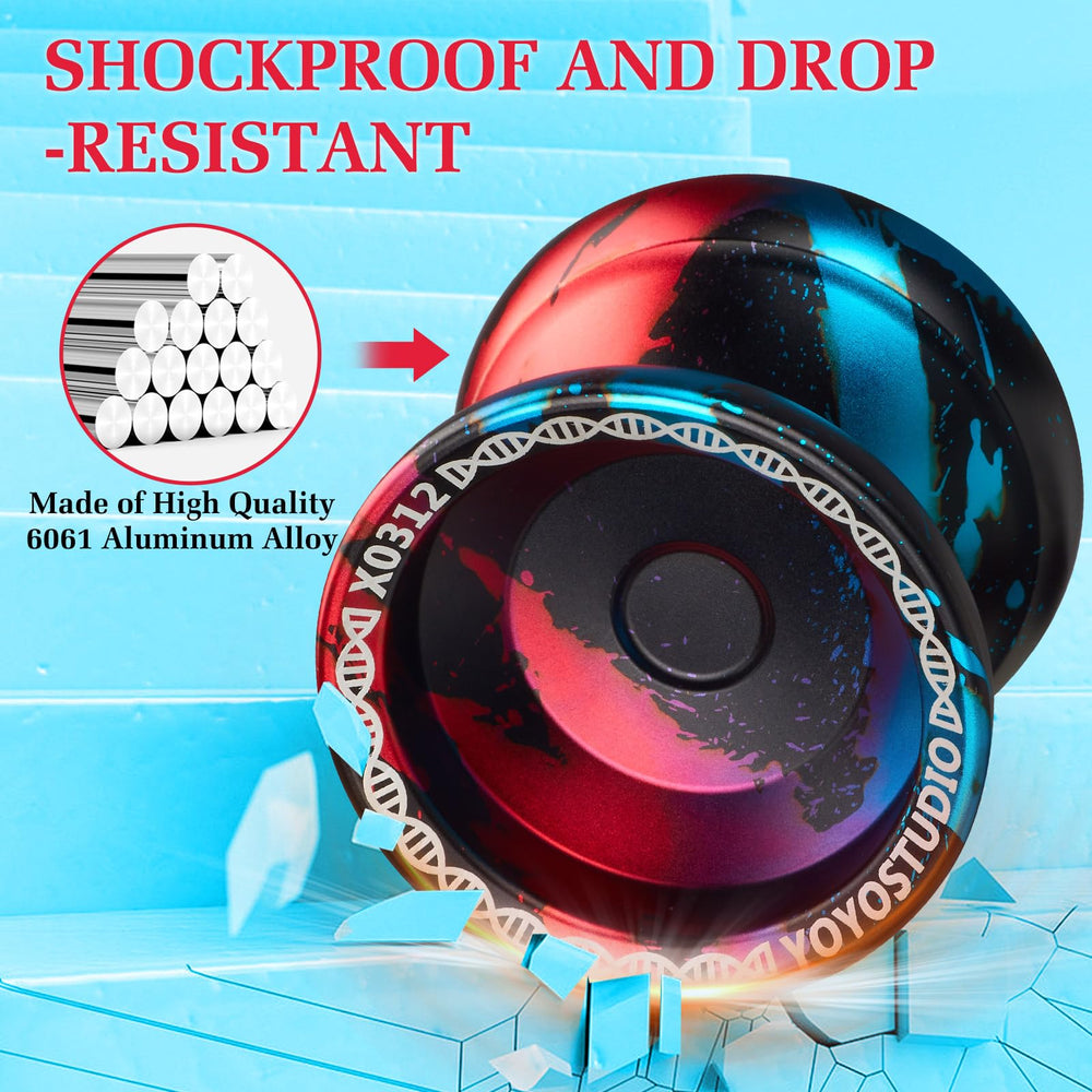 YOYOSTUDIO trick yoyo bundle includes essential accessories for ready-to-play setups.