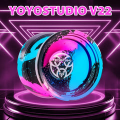 YOYOSTUDIO V22 ideal trick size enables precise control during spins