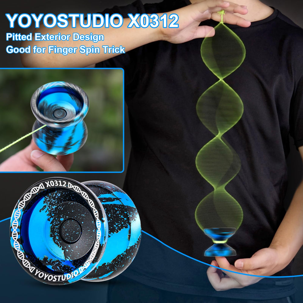 YOYOSTUDIO X0312 bearing kit inside view for quick mode switching between responsive and unresponsive