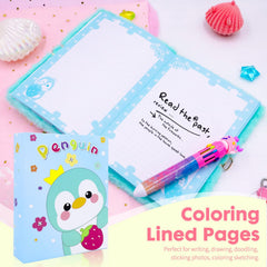 YOYTOO diary with 160 lined pages for writing