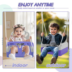 Yozoia easy setup foldable design in purple for quick use