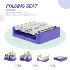Yozoia foldable frame in purple for easy setup