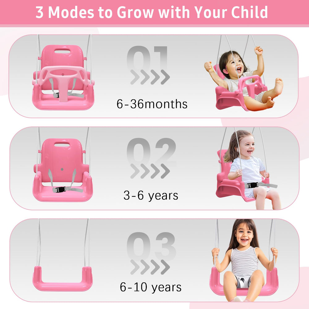 Yozoia foldable swing frame enables quick setup and compact storage.