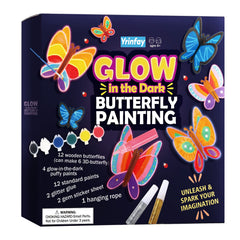 Yrinfay glow butterflies kit contents ready for imaginative kid crafts.