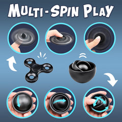 Yrissmiss fidget controller in hand, soothing breaks