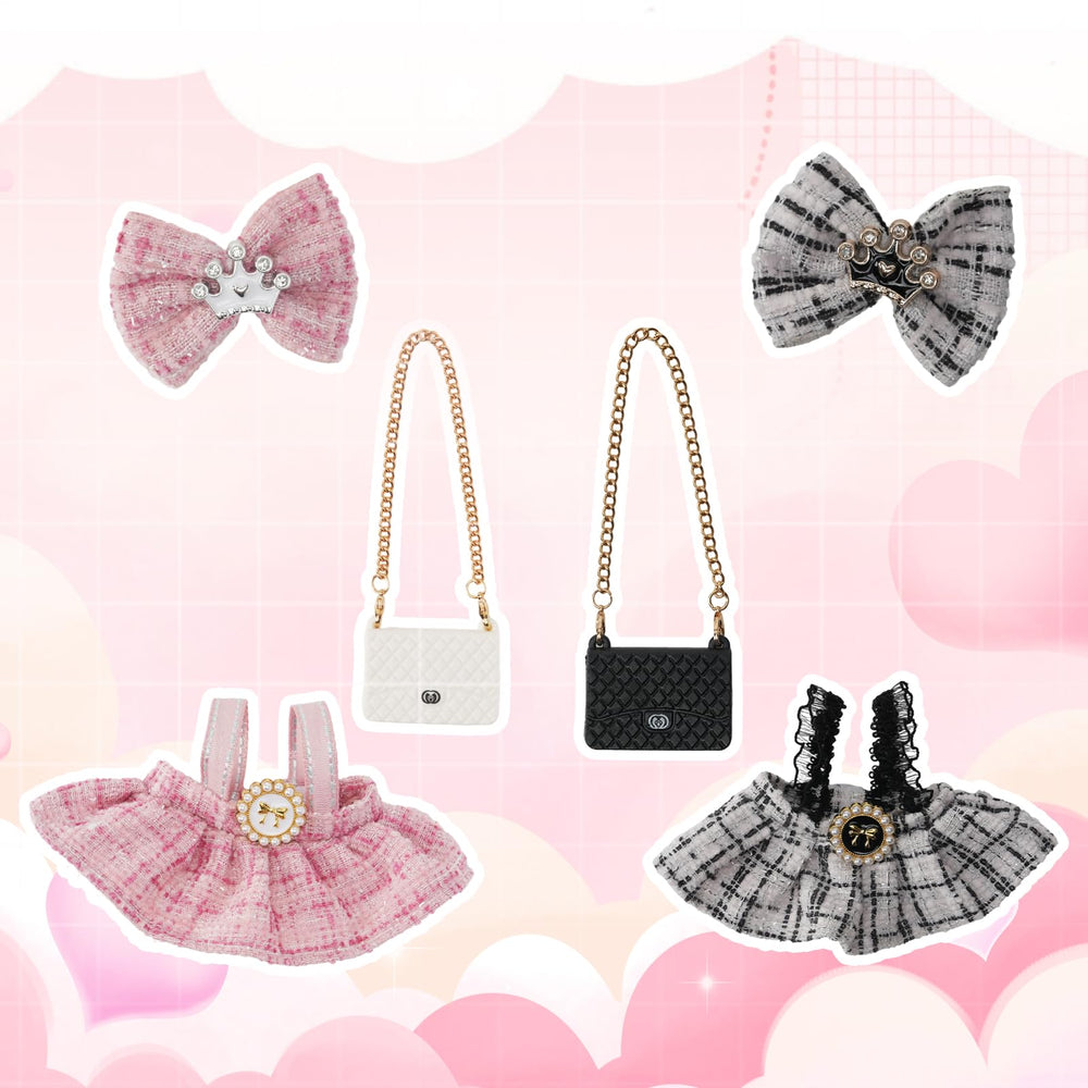 Yrlisfon doll glasses accessory boosts personality and style.
