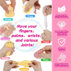 YRSDQueenA squishy strawberry detail adds visual appeal and grip