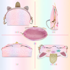 YRUBOHA unicorn cloud design with jewelry set for dress-up play