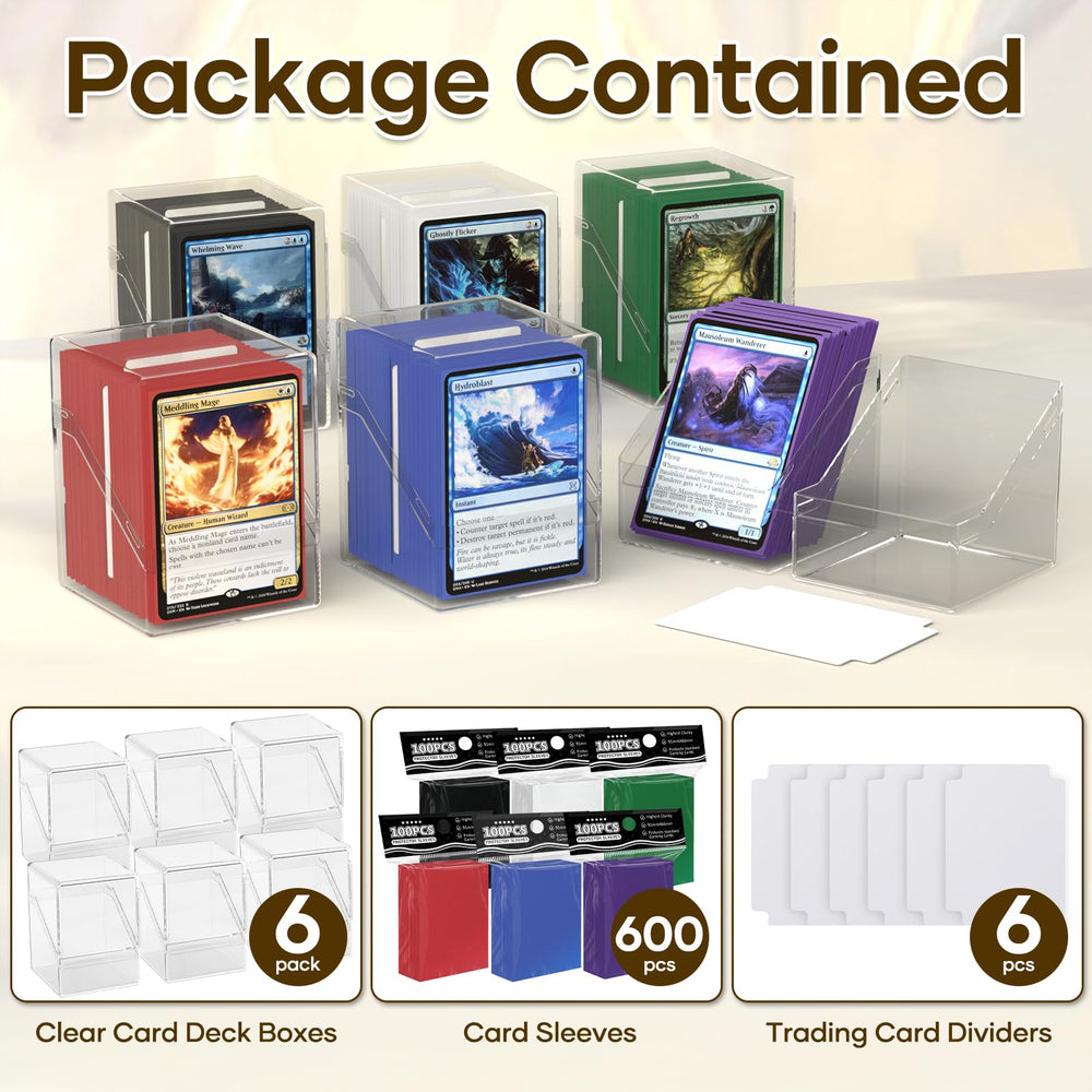 YSCare card dividers help organize collections by category or color.