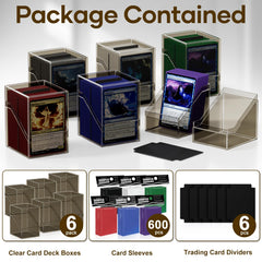 YSCare dividers and sleeves, neatly organizing card collections