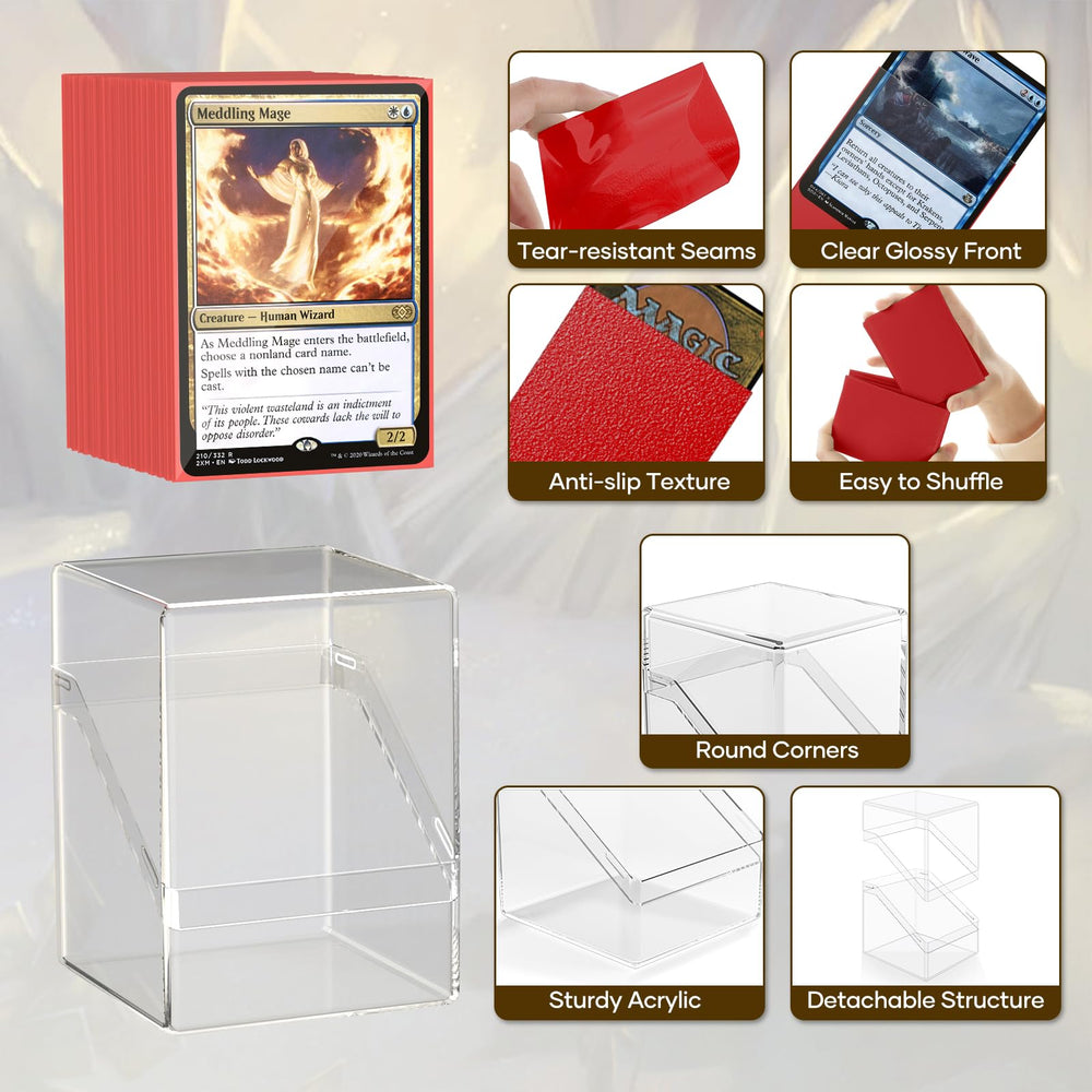 YSCare non-PVC sleeves protect cards without harmful chemicals.