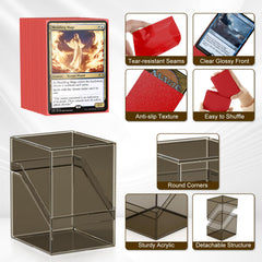 YSCare 66×91mm sleeves, clear and sturdy for long-term card aging protection