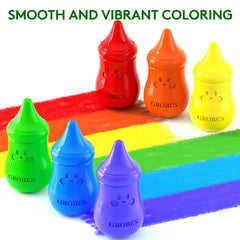 Cute toddler gift idea: YSNYSN crayons in bright colors