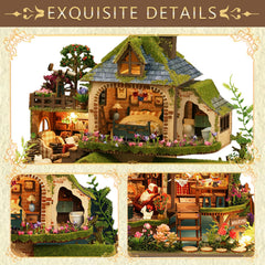YSWOOD WORLD DIY kit supports focused, creative assembly for hobbyists.