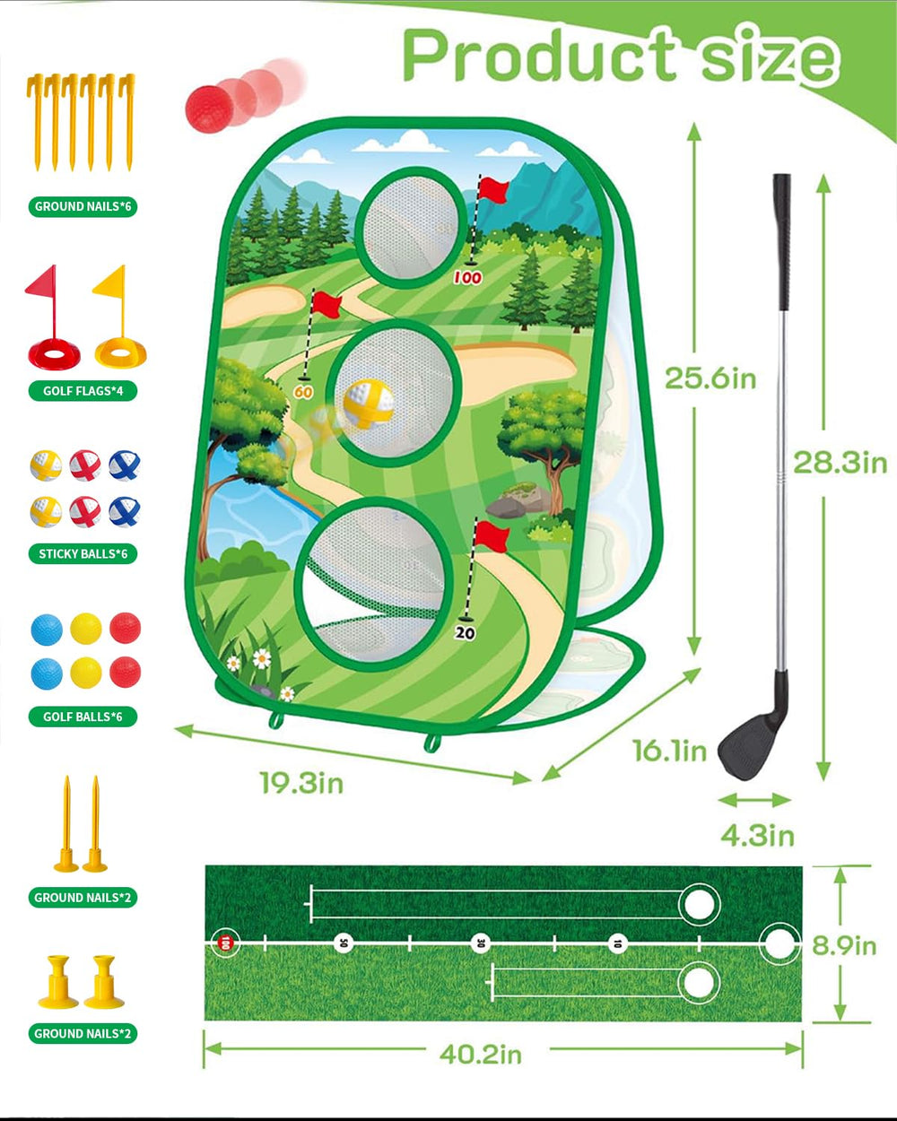 YSZZYSM sticky boards duo boost target-based practice and scoring.