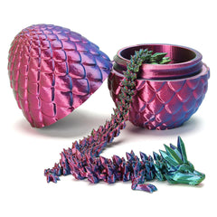 YTRXYLKL dragon surprise egg front view with vibrant colors for eye-catching decor.