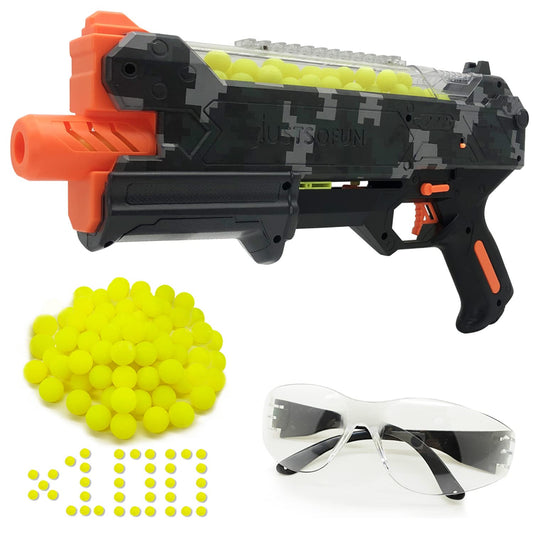 YTSWELE Blaster gun in camo with quick-load capability boosts playtime.