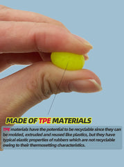 YTSWELE Neon yellow rounds help quick grabbing and accurate targeting.